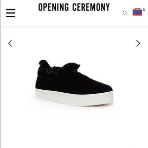 Opening Ceremony DIDI RUFFLE SNEAKER sz 36